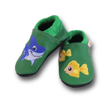 Krabbelschuhe Hai & Fische